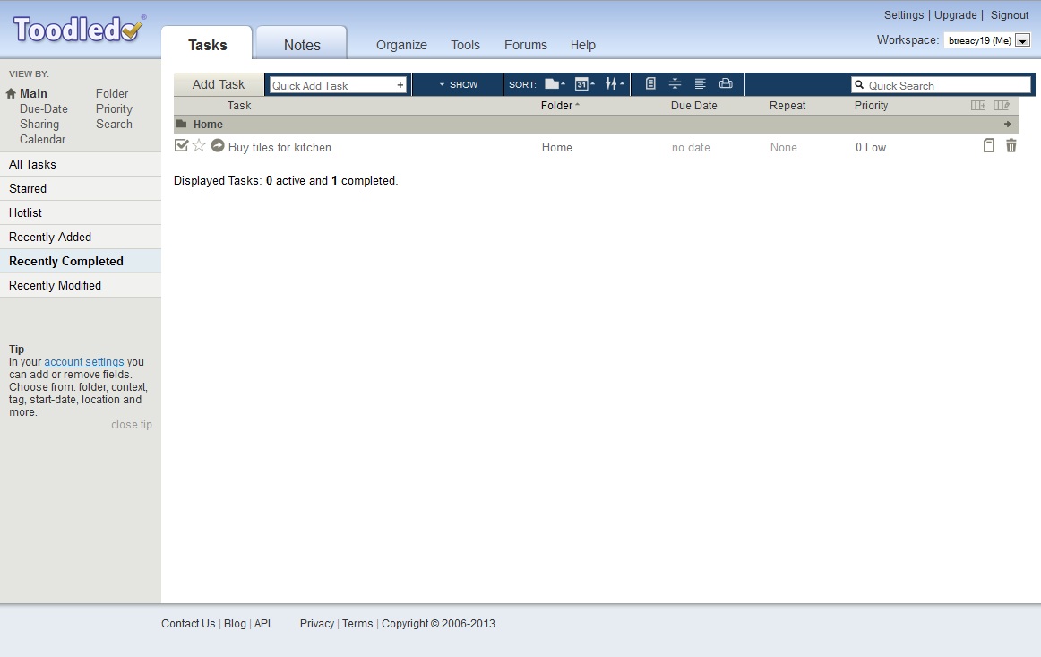 Toodledo - Recently Completed.jpg